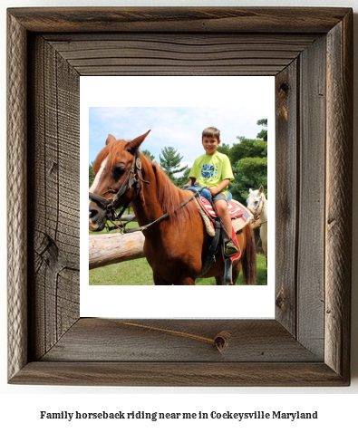 family horseback riding near me in Cockeysville, Maryland